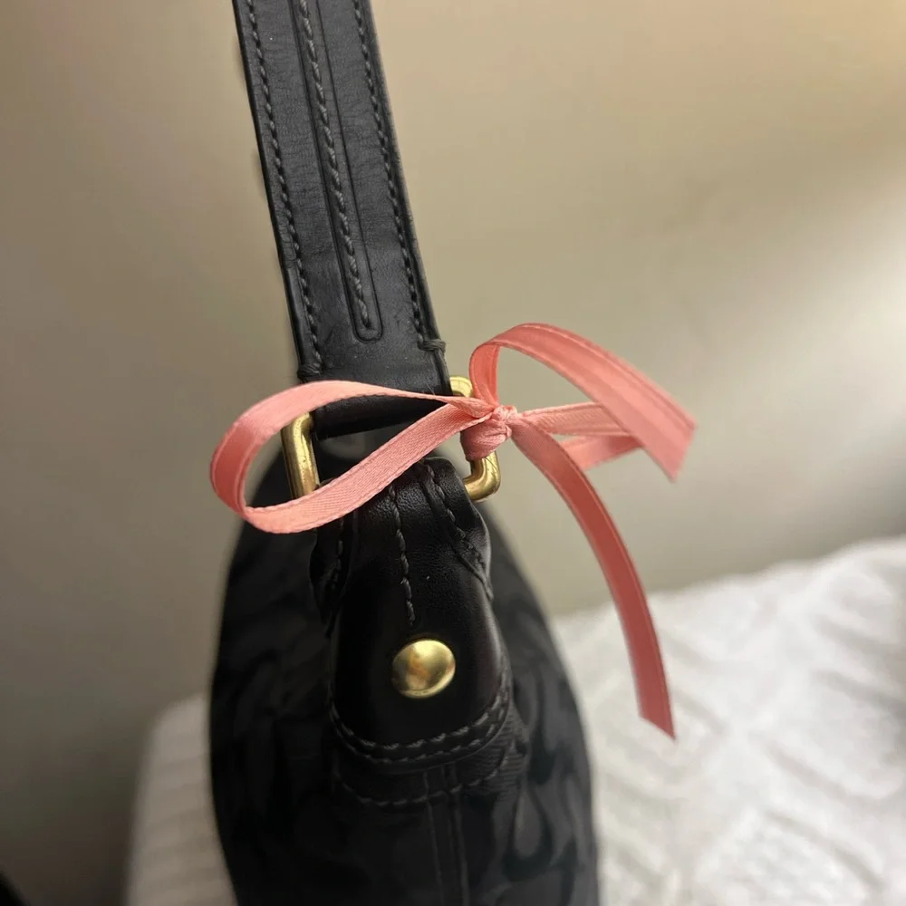 Coach Black Mini Shoulder Bucket Bag 🖤 - Picture 9 of 14